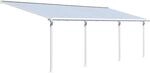 Palram - Canopia Olympia 3 x 8.51 Terrassen&uuml;berdachung Wei&szlig; klar