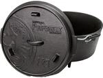 Petromax Dutch Oven FT9 Schwarz mit Standf&uuml;&szlig;en 7,5, &Oslash; 23,9 cm