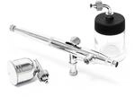 Wiltec Airbrush Pistole Typ 134 Double Action Spritzpistole Druckluft 0,3mm D&uuml;se