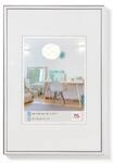 walther design New Lifestyle Kunststoff Bilderrahmen 29,7x42 cm, Silber KV342S