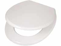 baliv WC-Sitz Pollino mit Absenkautomatik MDF Holzkern Weiß