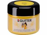 Marabu Glitter transparent 225 ml Honiggold