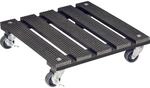 Wagner Multi Pflanzenroller WPC Anthrazit eckig 7,2 cm x 29 cm x 29 cm FSC&reg;
