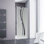 Schulte ExpressPlus Dreht&uuml;r f&uuml;r Nische AlexaStyle2.0 Dekor Liane 90x192cm
