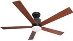 Pepeo Energiespar Deckenventilator mit LED Beleuchtung und Fernbedienung Tibu 132 cm