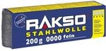 RAKSO Stahlwolle Banderole Sorte 0000 Extra-Fein 1 x 200g