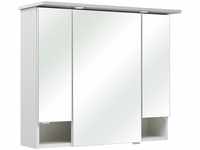 Pelipal Spiegelschrank Einzelartikel Weiß Glänzend 80 cm