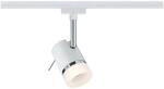 Paulmann URail Spot Pipe Wei&szlig;/Chrom ohne Leuchtmittel, max. 10W GU10