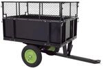 TRUTZHOLM Rasentraktor Anh&auml;nger Kippanh&auml;nger 300 kg Kippbar Mit Kupplung