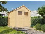 Bertilo Holz-Gartenhaus Sylt 180 cm x 238 cm Natur FSC&reg;