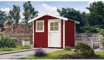 Gartenhaus 123 Gr.1 Satteldach Schwedenrot 28 mm