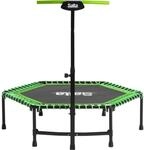 Salta Fitness Trampolin inkl. Griffstange &Oslash; 128 cm Gr&uuml;n