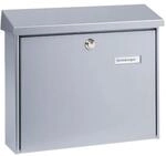 Burg W&auml;chter Briefkasten Amsterdam 867 Silber