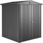 Biohort Metall-Ger&auml;tehaus Europa Dunkelgrau-Metallic 2,4 m&sup2;