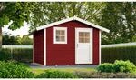 Gartenhaus 123 Gr.5 Satteldach Schwedenrot 28 mm