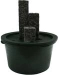 Ubbink Komplettset Acqua Arte Taranto 3 Granits&auml;ulen 15-30-45 x 12 x 12 x 12 cm