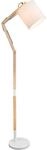 Globo Stehleuchte Mattis Wei&szlig;