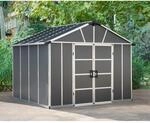 Palram - Canopia Kunststoff-Gartenhaus Yukon 3.3 x 2.7 Satteldach