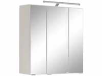 Held Spiegelschrank Molina Weiß 60 cm mit Softclose Türen