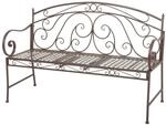 Gartenbank Saket 2-Sitzer Braun 96 x 146 x 53 cm
