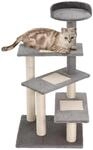 PawHut Kletterbaum Treppe 5 Ebenen 48,5 x 48,5 x 100 cm