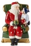 Villeroy & Boch Christmas Toys Santa auf Sessel