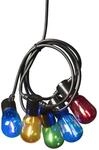 Konstsmide LED-Lichterkette Outdoor Biergarten 20 Birnen Bunt