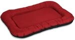 Knuffelwuff Hundebett Lucky Wasserfest In und Outdoor Nylongewebe L 70 x 46cm Rot