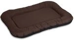 Knuffelwuff Hundebett Lucky Wasserfest In und Outdoor Nylongewebe L 70 x 46cm Braun