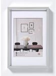 walther design Steel Style Kunststoff Bilderrahmen 40x60 cm Silber