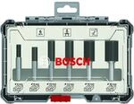 Bosch Nutfr&auml;ser Set 8 mm Schaft 6-teilig