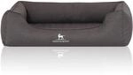 Knuffelwuff Hundebett Leon Orthop&auml;disch Wasserabweisend Velours XXL 120 x 85cm