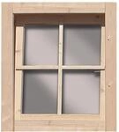 Karibu Dreh/Kippfenster f&uuml;r 28 mm Holz-Gartenh&auml;user