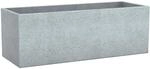Scheurich Pflanzgef&auml;&szlig; C-Cube Long 80 cm Stony Grey