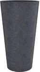 Scheurich Pflanzgef&auml;&szlig; Coneo High &Oslash; 39 cm Schwarz Granit