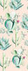 Komar Fototapete Vlies Cactus Rose Panel 100 x 250 cm 100 x 250 cm