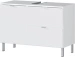Germania Waschbeckenunterschrank GW-MAURESA Wei&szlig; 80 cm