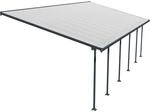 Palram - Canopia Terrassen&uuml;berdachung Feria Anthrazit 4x10.31