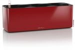 Lechuza&reg; Pflanzgef&auml;&szlig; Cube Glossy Triple Scarlet Rot highgloss 40 cm x 14 cm