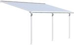 Palram - Canopia Olympia 3 x 5.5 Terrassen&uuml;berdachung Wei&szlig; klar
