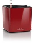 Lechuza&reg; Pflanzgef&auml;&szlig; Cube Glossy 16 Scarlet Rot highgloss 17 cm x 17 cm