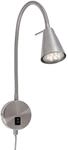 Briloner LED Bettleuchte Tusa Schwenkbar Warmwei&szlig; 45 x 20,5 cm Matt-Nickel