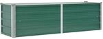 vidaXL Garten-Hochbeet Stahl 160x40x45 cm Gr&uuml;n 659816