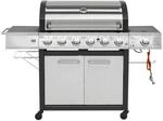 El Fuego Edelstahl-Gasgrill Long Beach ca. 161 x 121 x 59,5 cm