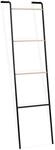Relaxdays Handtuchleiter Eisen Schwarz Anlehnbar 160 cm x 40 cm x 26 cm 1,5 kg