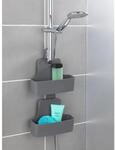 Wenko Duschcaddy Barcelona Anthrazit Kunststoff (TPE) 26 x 24 x 9 cm Anthrazit