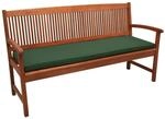 Beautissu Loft BK Bankauflage 180x48x5cm Dunkelgr&uuml;n