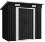 vidaXL Gartenschuppen Anthrazit Stahl 661640