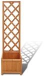 vidaXL Pflanzk&uuml;bel mit Rankhilfe 40 x 30 x 135 cm 654472