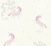 A.S. Création Vliestapete Boys & Girls 6 Einhorn Weiß-Pink FSC®